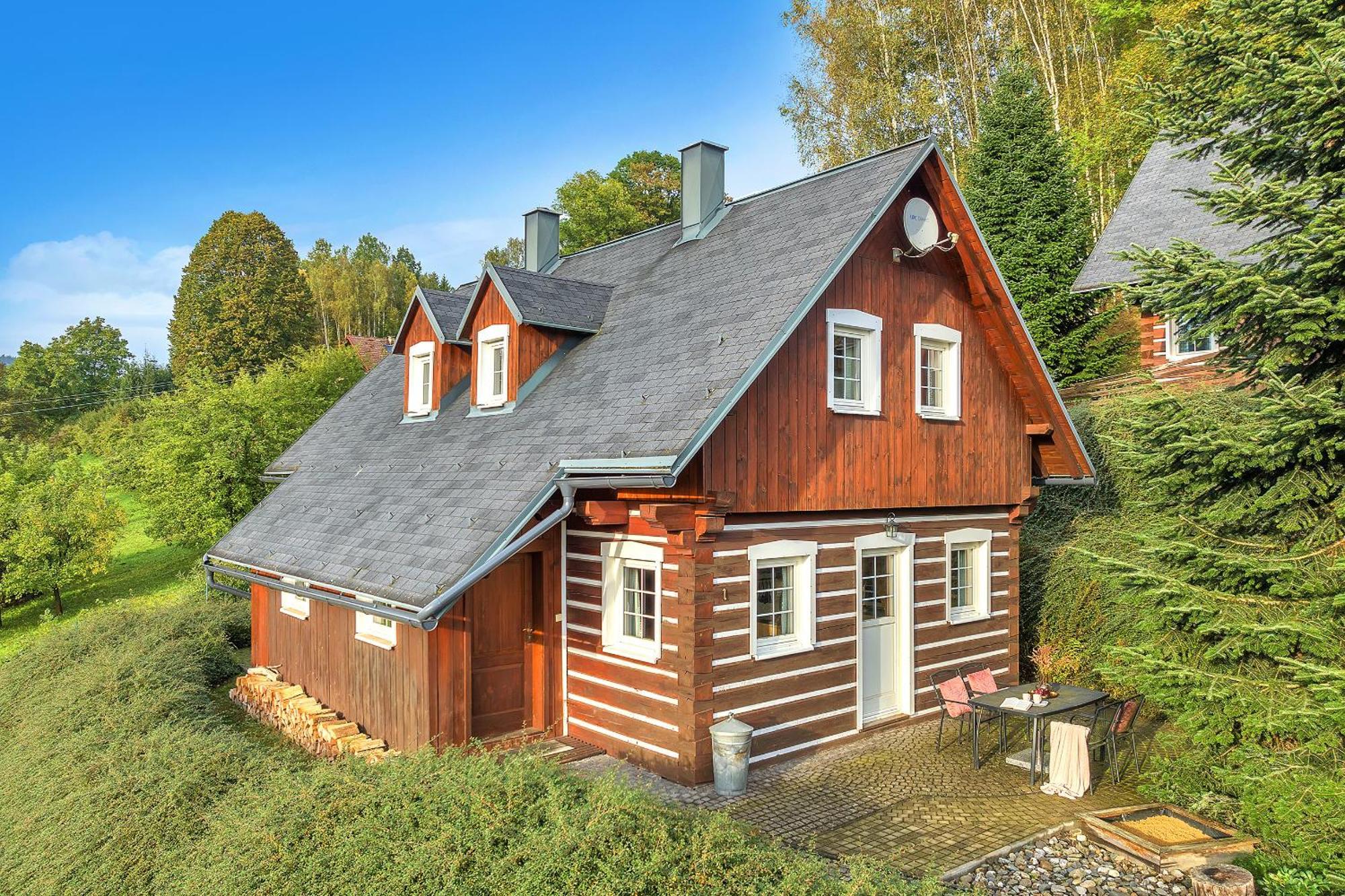 Modern chalet Na Zlatníku Zlata Olesnice  Exterior foto